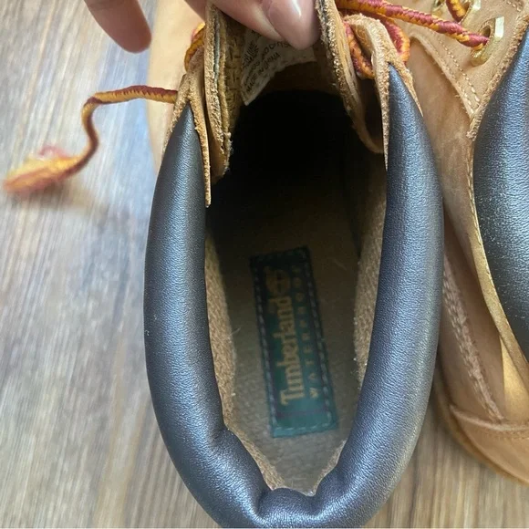 Timberland Tan Leather Ankle Boots - Picture 12 of 14